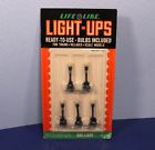 01505 Ho Scale Gas Lights Set Of