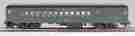 1-94074 1-094074 Con-cor Ho P-54 Erie Ry Coach Combine 02 Green Sides Bk Roof
