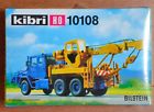 B-10108 10108 Kibri Ho Mountain Salvage Crane Bilstein Truck Kit Equipment Germany
