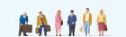 10710 Preiser Ho Scale Travelers At Station Platform Painted Figures