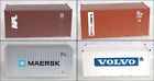 12345 Not Known Intermodal Containers Maersk Apl Flexivan Volvo Unknown Brands