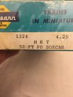 1324 Athearn Bluebox Plug Door Box Car Missouri Kansas Texas Mib
