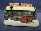 14-00219-005 Hawthorne Villiage Village Bistro Boxcar Diner Roadside Train Accessory Mib