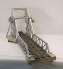 14.75 Custom Built Handmade Ho Craftsman Unique Single Track Bascule Lift Bridge Long