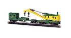 12879 16110 Bachmann Ho Crane Cars Boom Tender Reading Lines 022899161105