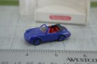 1650321 Wiking Porsche Convertible Blue