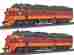 18597 Walthers E7 A Milwaukee Hiawatha Locos W Dcc Sound Milw 19a B Ho Scale