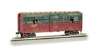 19704 Bachmann North Pole Animated Reindeer Express Stock Car Christmas Ho