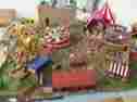 1circustent Gold Label Ho Scale Carnival Circus Diorama 3x3 W 3-rides All Operating