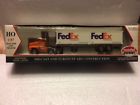22002 Model Power Ho Scale Fedex Tractor Trailer Containers Nip