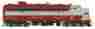 220535 Fp9a Rapido Cp Canadian Pacific Locomotive 1409 Block Logo Dcc Sound Ho