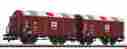 230136 Liliput Wwii Hospital Auxiliary Ambulance Wagon Set Drg Ep.ii Ho