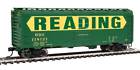 118121 2391 Walther Mainline Boxcar Reading Green Yellow Large Name 616374144624