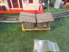 27399 Bachmann Flat Car With Buildings Very Nice Ecx Cond