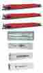 910-55053 3-unit Walthers Proto Mainline Cp Nsc 53 Well Car 523140 Bundle With Containers Ho
