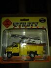 302388 Boley Ho Scale Utility Service Vehicle Yellow Altec Auger Truck