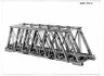 305 Campbell Scale Model Howe Truss Bridge Ho 021808957389
