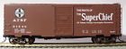31440 Kd Boxcar Rtr Car Steel Super 40 Chief Ps-1 Trucks Sf Kadee