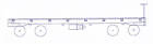 Tc3212 3212 Ohkwari Dsp Flat Car Series Railroad Craftsman Wood Kit Tc
