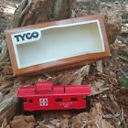 91-0-108a 327-22 Tyco Caboose Sante Fe Ho Scale Electric Train Vintage Rare