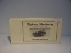 360-208 Jordan Highway Miniatures Ford Fire Truck Nib Bin