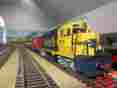 37-041 Kato Ho Locomotive Gp35 Phase 1b Santa Fe 2835 4 Frt Cars
