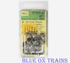 37191-4 Nwsl Ho Wheels On Half Axles