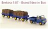 37605 Brekina Tractor Trailer Set Enser Ho New In Box