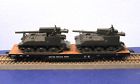 38065 Ahm Military Ho Scale Us Army Flat Car Twin Launcher