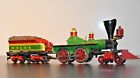 3240 3960 Mantua Locomotive Engine And Tinder Coal Car Red Green Model