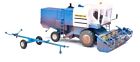 40169 Busch Frtschrt Comb Blue Ho Scale Model Vehicle 4001738401691