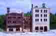 4065 Itla Scale Models Coopers Alley Industrial Buildings Ho Laser Cut Wood Kit