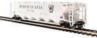 4088 Broadway Limited Prr Class Covered Hopper Set 836563040883