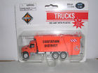 H.o.scale1-87 4127-99 Boley International Wheel Garbage Truck Orange