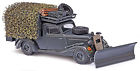 41564b Busch New Ho Mercedes Benz Wwii Snow Plow Truck Use