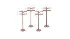 Bac42102 42102 Bachmann Ho Telephone Poles 022899421025