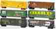 433-8452 8452 Life-like Products Ho Deluxe Freight Car Assortment Set Of 24