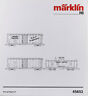441-45652 Rklin Ho Union Pacific Maintenance Car Set New In Box