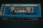 4674 Marklin Ho Scale Wulle Stuttgart Beer Car Bierwagen New Box
