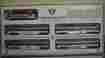 46753 Ahm Rivarossi Ho Limited Production Ihc Freedom Express Passenger Set New W8