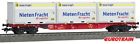 47092 Marklin Eurotrain Idee Spiel Db Flat Car Containers Ho Scale