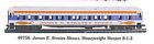 49756 Ihc Ho James Strates Shows Circus Sleeper Pass Car Hurricane