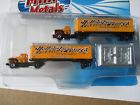 6588196 51164 Classic Metal Works Yellow Feight Ford Tractor Trailer 658819511646