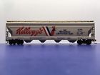 52311 Tyco Ho Scale Kelloggs Acfb Covered Hopper Freight Train Car