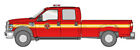 538-5657.79 River Point Station Ho Red Fire Srw Crew Cab Scale 538-5657.79 River Point Station Ho Red Fire Srw Crew Cab Scale