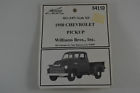 54110 Williams Brothers Ho Chevrolet Pickup Kit