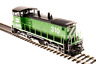 Sw1500 5444 Broadway Limited Emd Burlington Northern Green Black