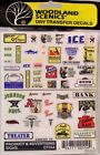 Ho-hon3 554 Woodland Scenics Dry Transfer Signs Products Ads 724771005544