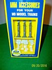 5611 Ahm Ho Scale Set Assorted Railroad Signals And Signs