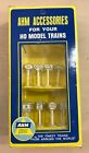 5612-125 Ahm Ho Scale Assorted Railroad And Traffic Signs